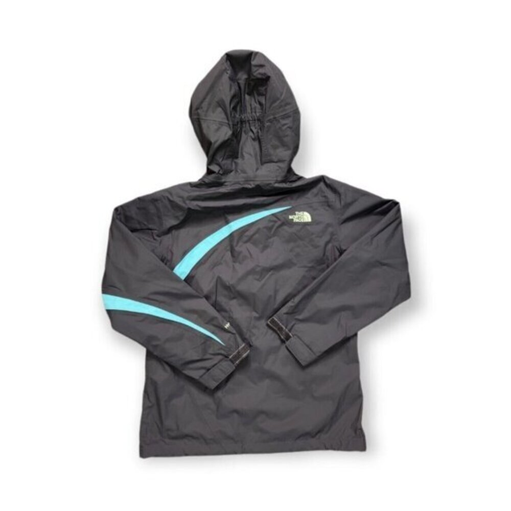 The North Face Dryvent Girls Large 14-16 Rain Jacket Hooded - Picture 2 of 6